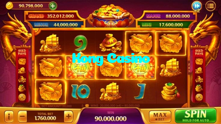 available types of Kong Casino bet including pre-match live express and system bets