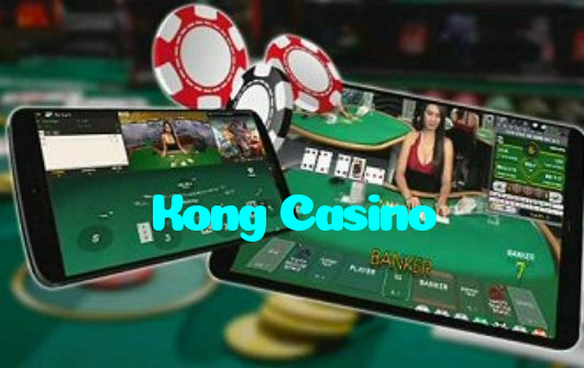 Kong Casino casino presented on mobile device in Pakistan with slots and live games